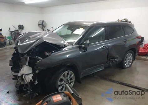 2023 Toyota Highlander Hybrid Limited from USA, damaged, VIN 5TDXBRCH5PS571439